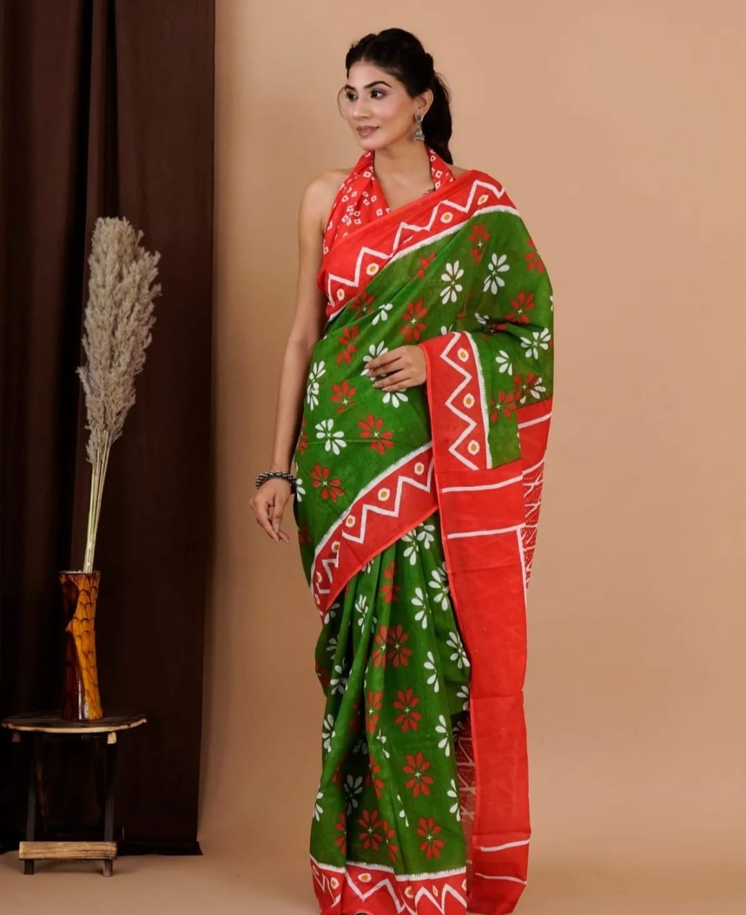 Chanderi Cotton Saree
