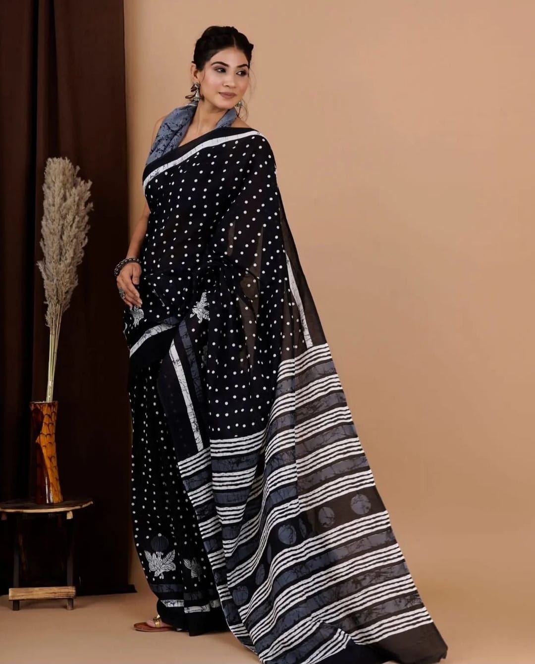 Chanderi Cotton Saree