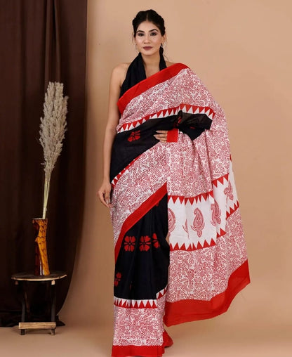 Chanderi Cotton Saree