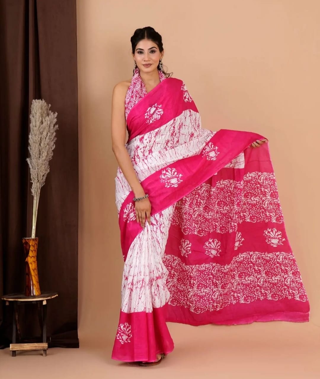 Chanderi Cotton Saree