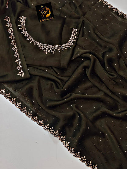 Georgette Saree