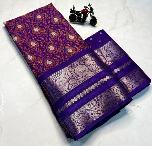 Pure Dola Silk Saree