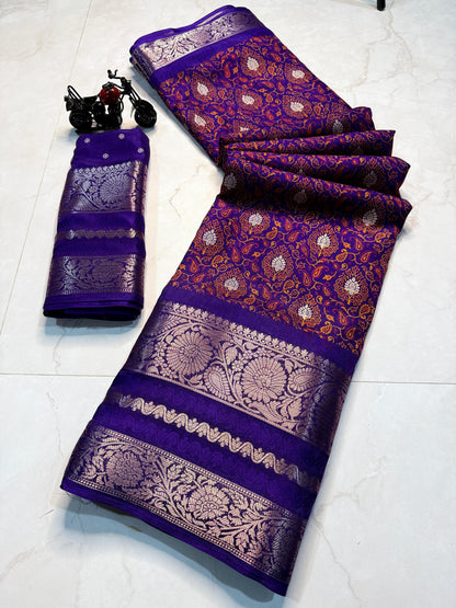 Pure Dola Silk Saree