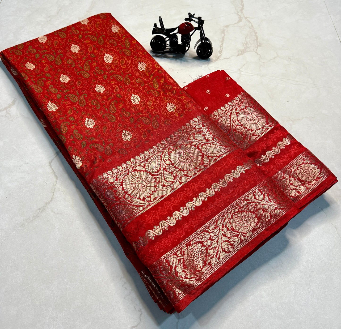 Pure Dola Silk Saree