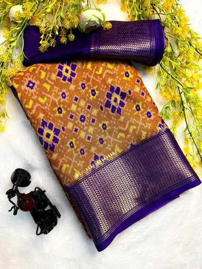 Pure Dola Silk Saree