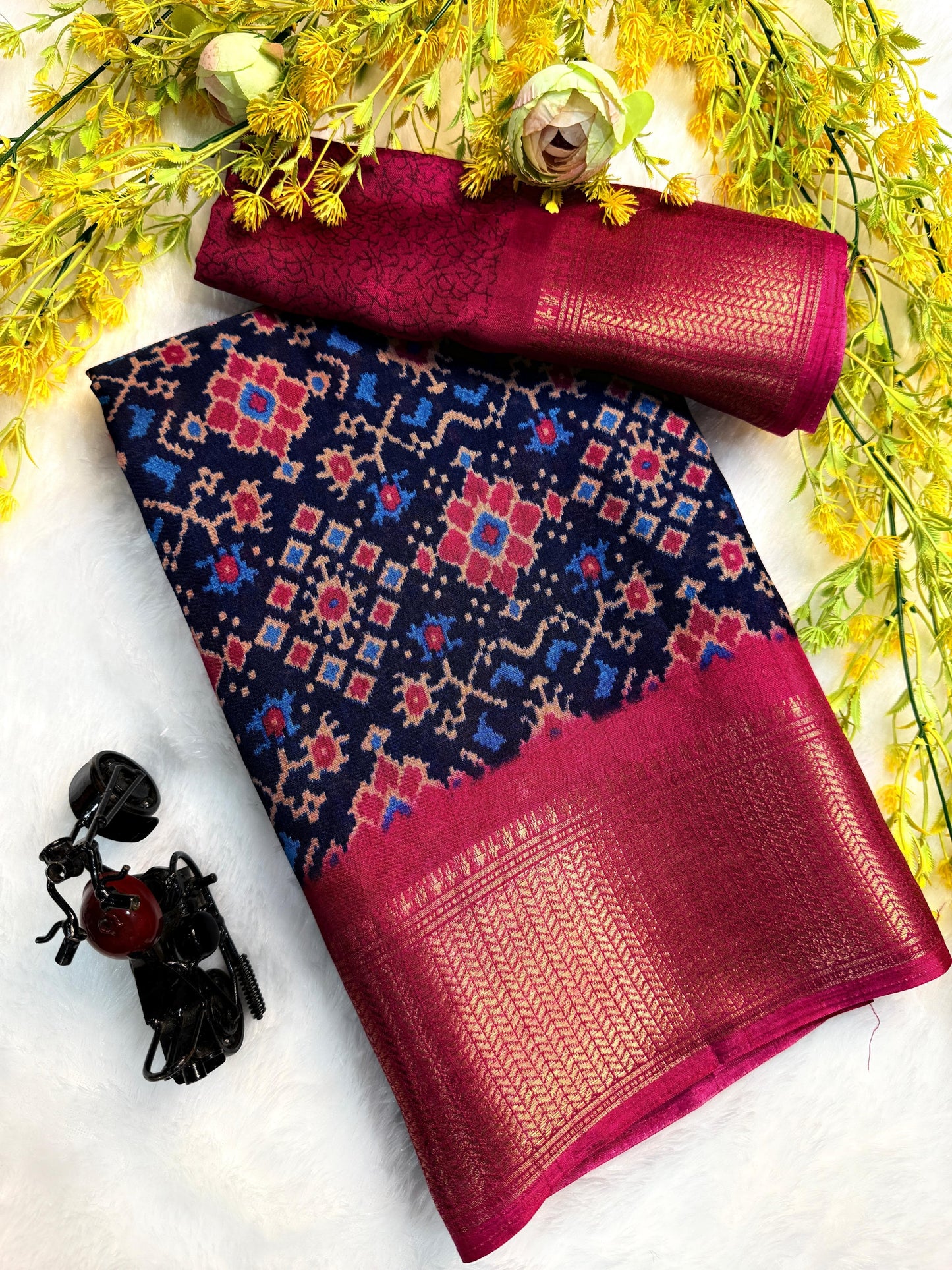 Pure Dola Silk Saree