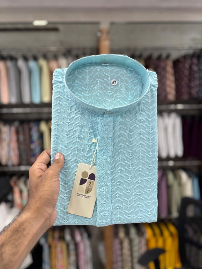 Rayon Sequence Kurta