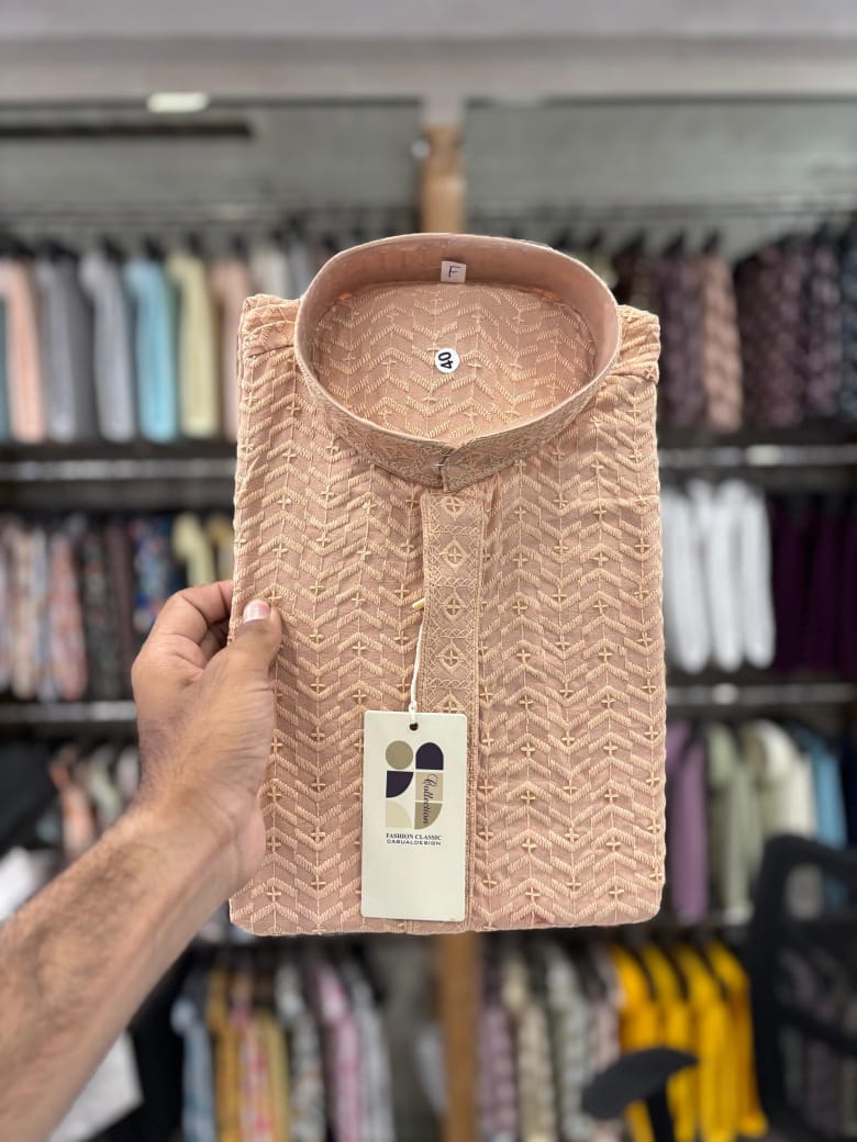 Rayon Sequence Kurta