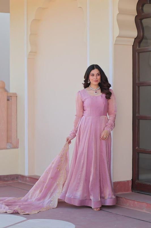 Fendy Chiffon Gown