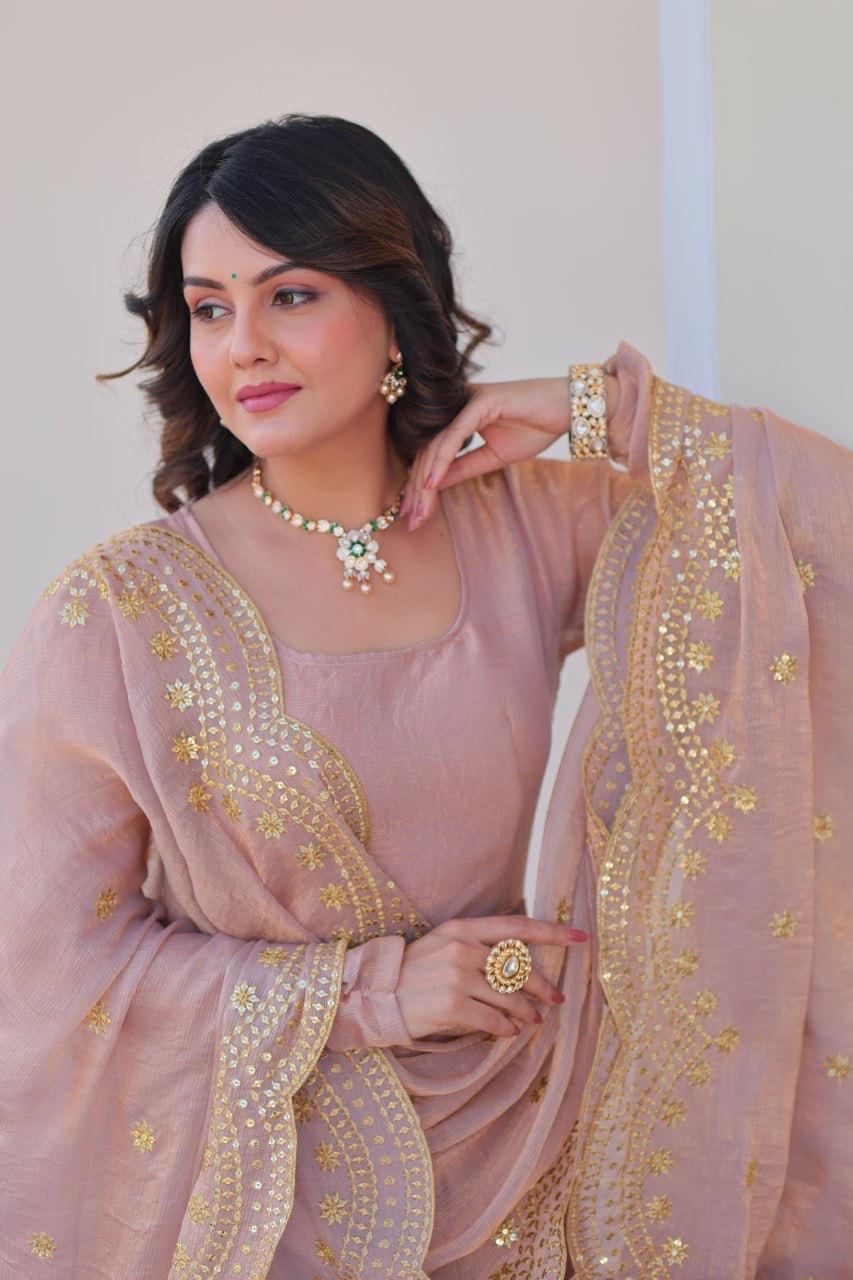 Fendy Chiffon Gown