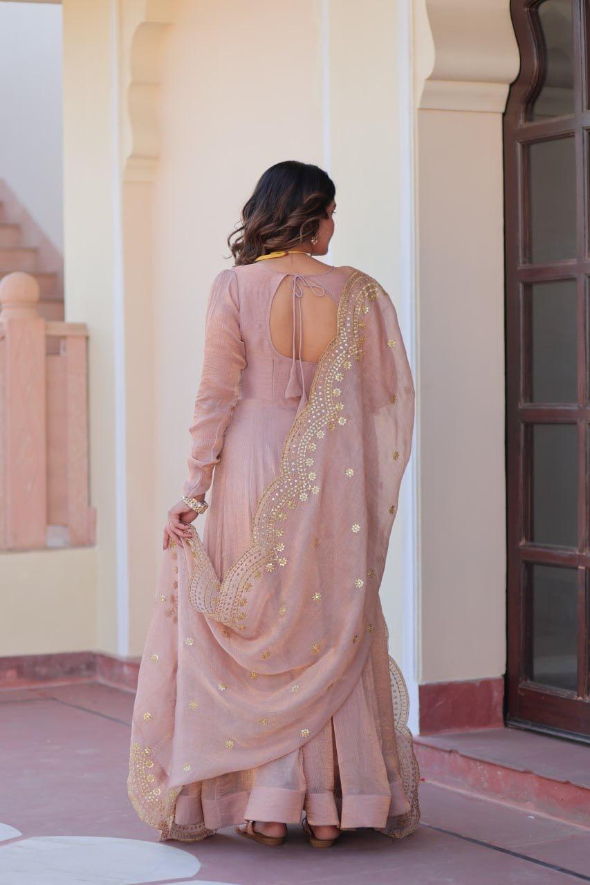 Fendy Chiffon Gown