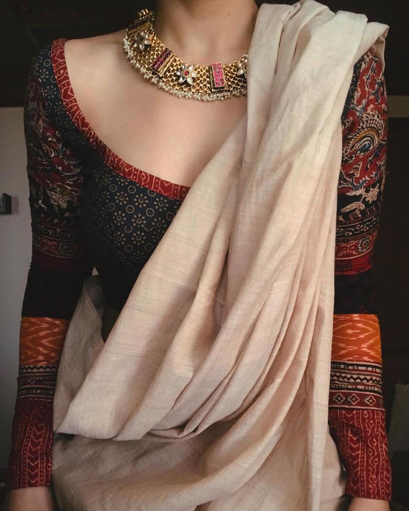 Chanderi Cotton Saree