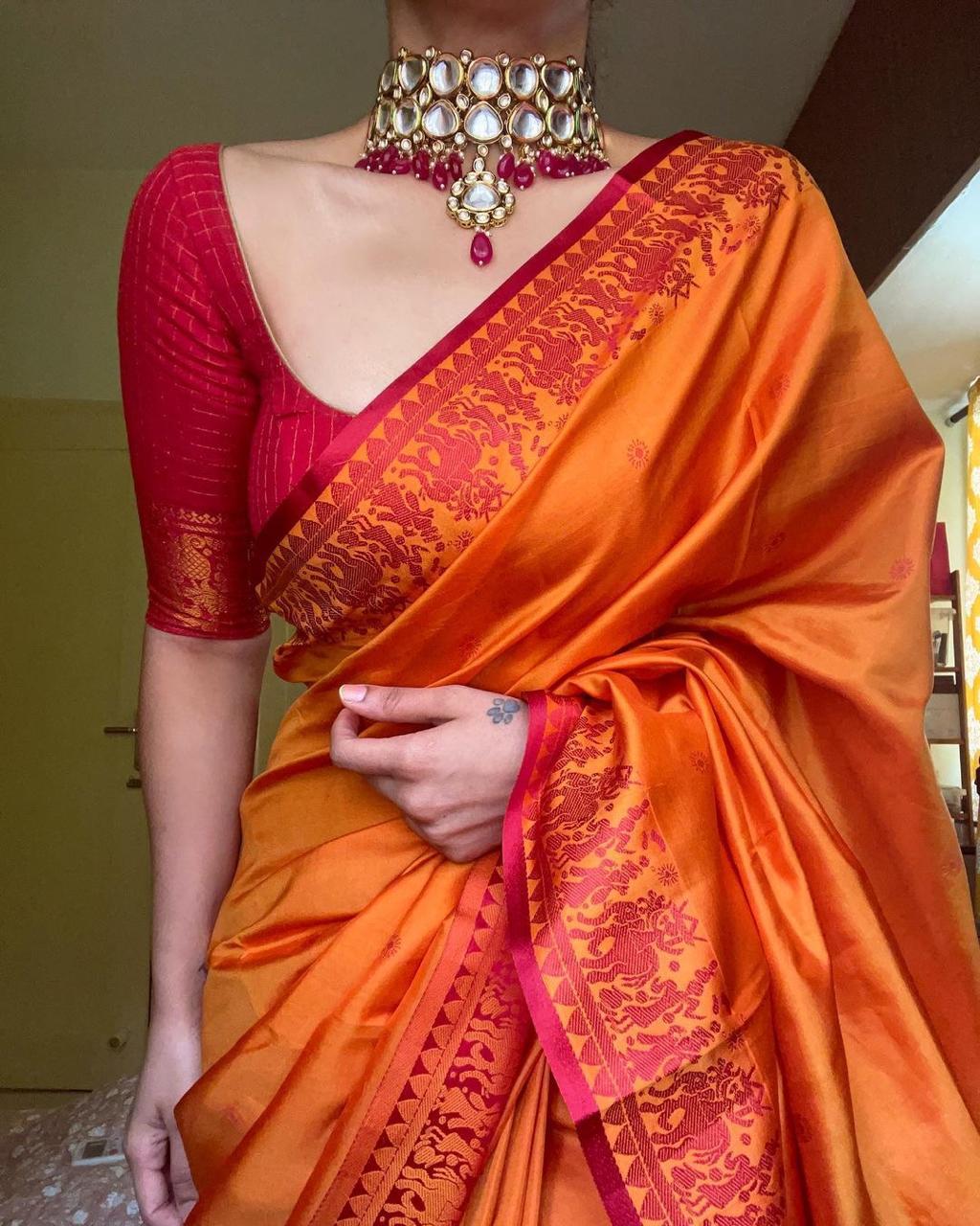 Chanderi Cotton Saree