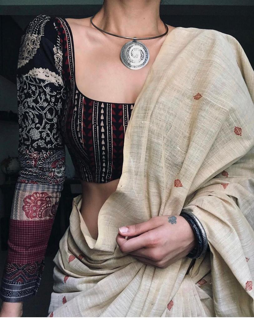 Chanderi Cotton Saree