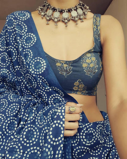 Chanderi Cotton Saree