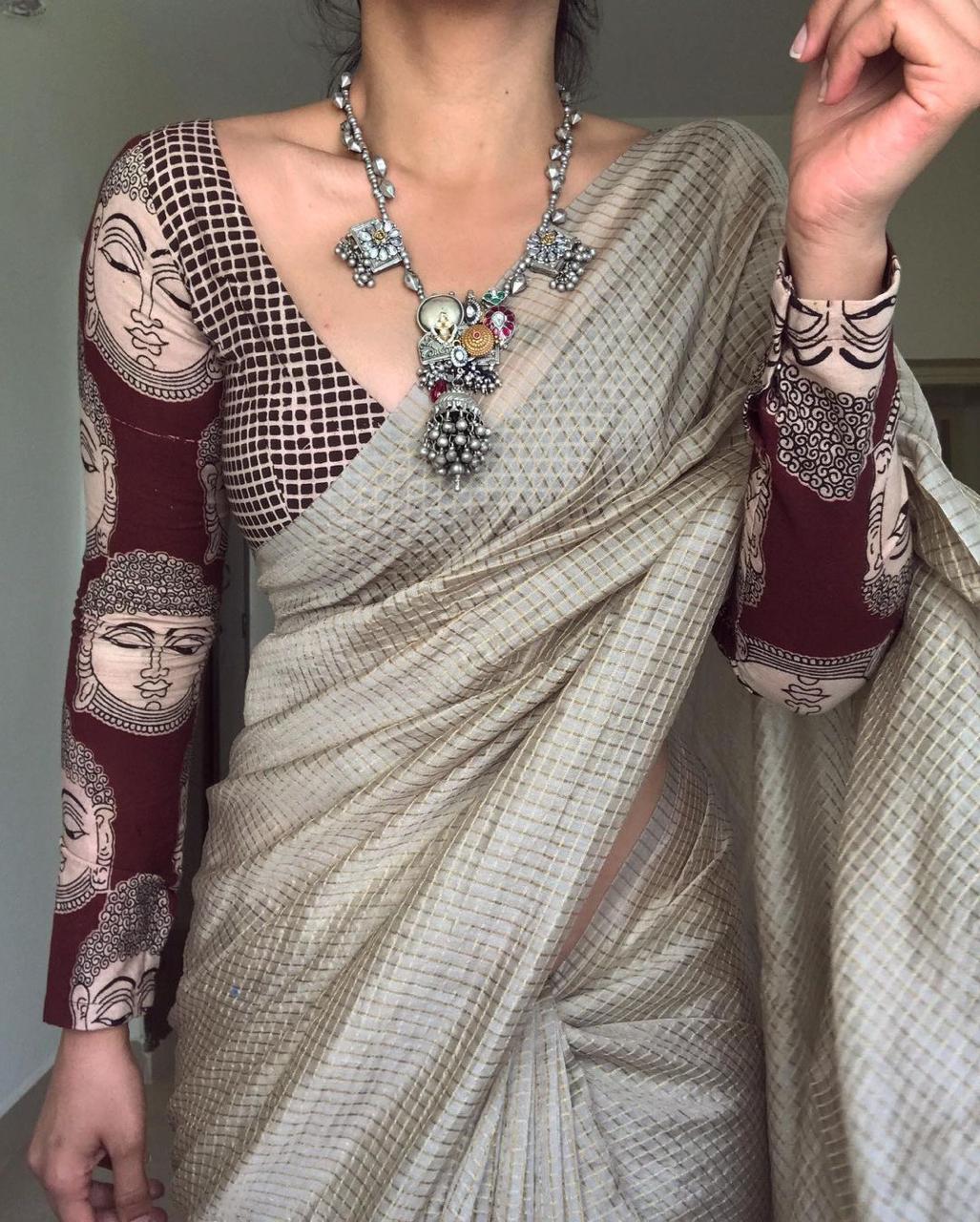 Chanderi Cotton Saree