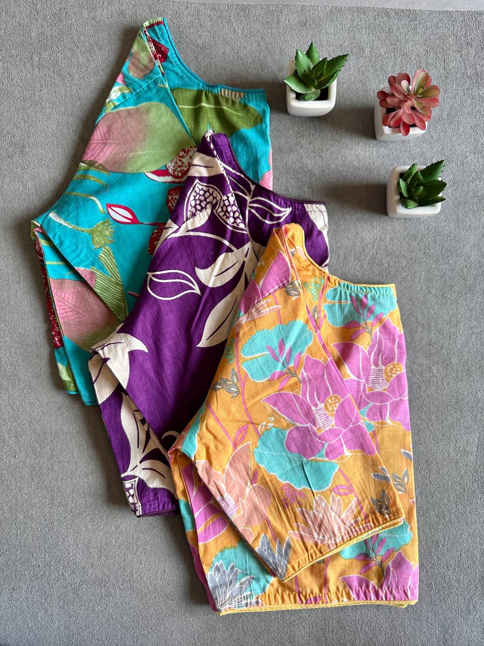 Big Size Cotton Blouse