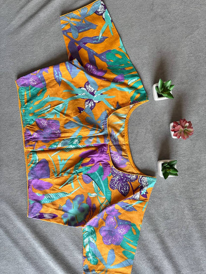 Big Size Cotton Blouse