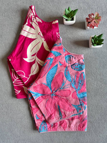 Big Size Cotton Blouse