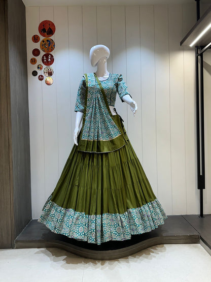 Pure Rayon Cotton Chaniya Choli