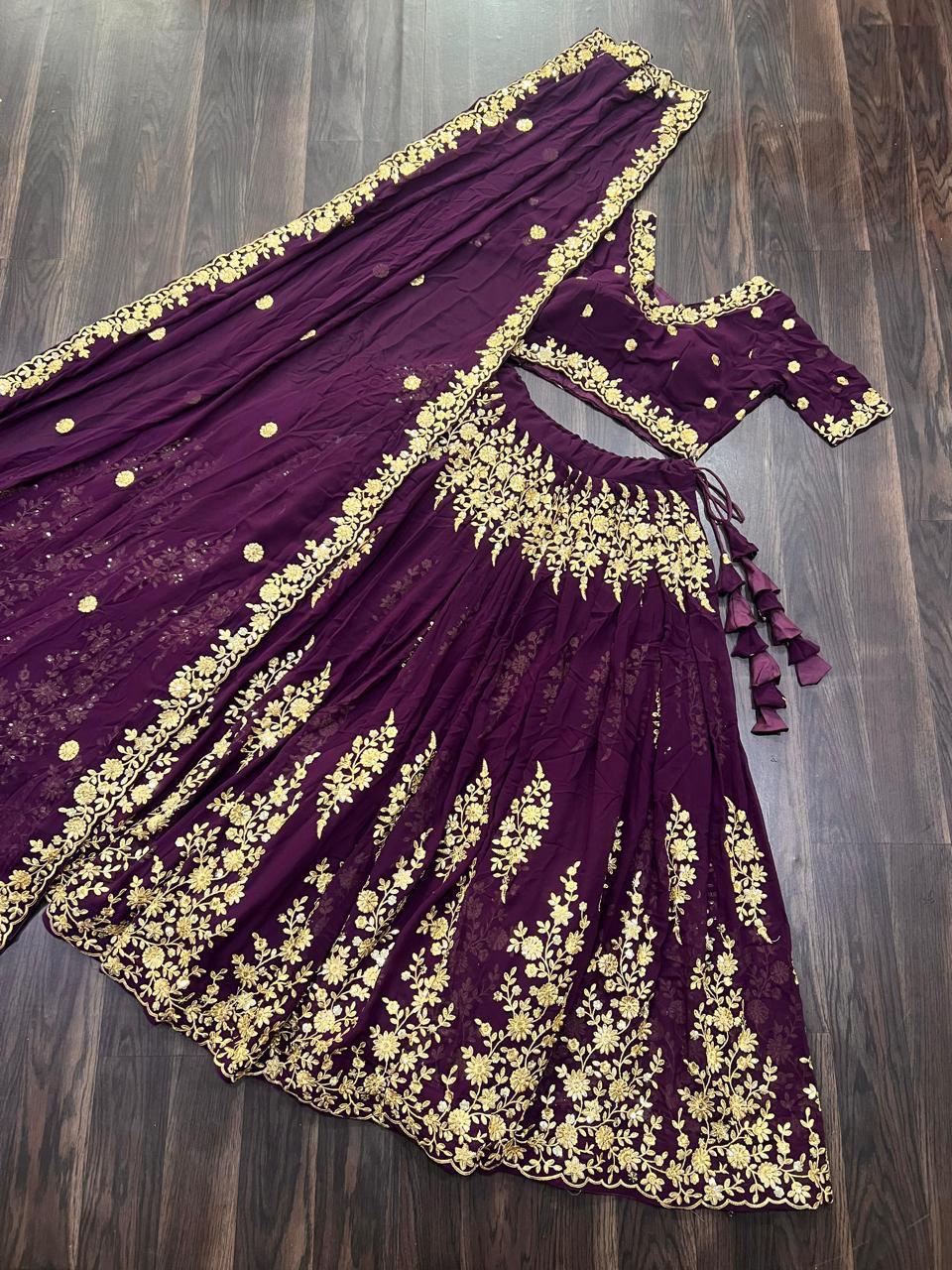 LEHENGA CHOLI WITH DUPATTA
