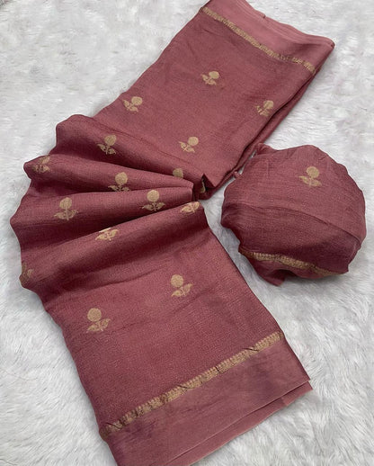 Viscose Khadi Silk Saree