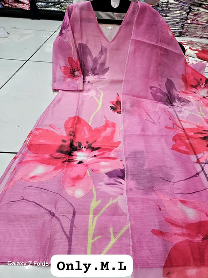 Kurti With Dupatta