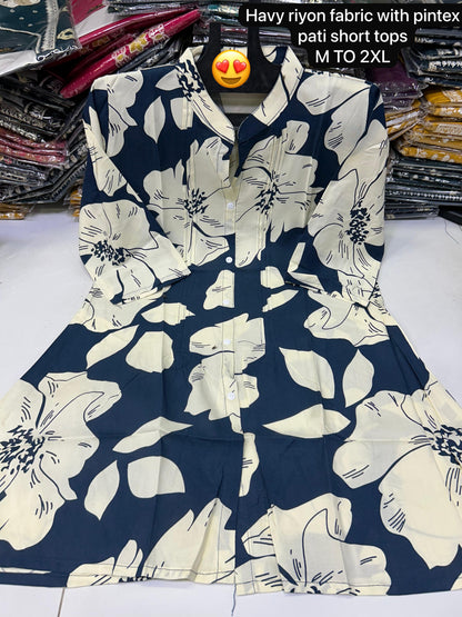SUMMER SHORT TOPS