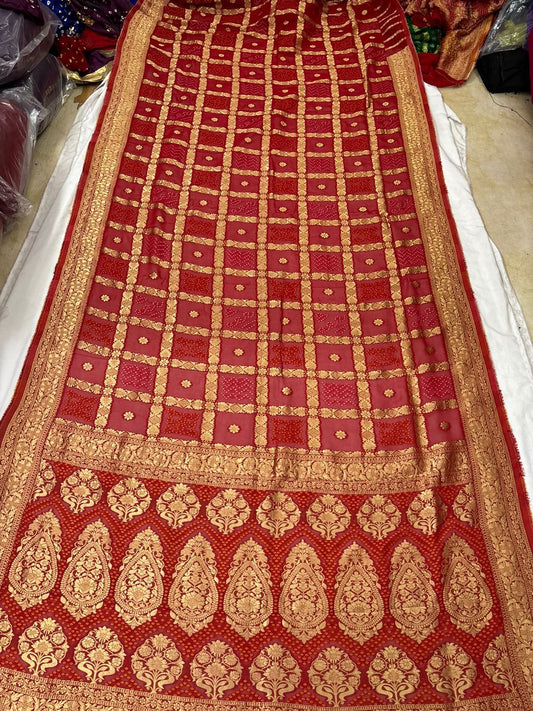Banarasi Jangla Saree