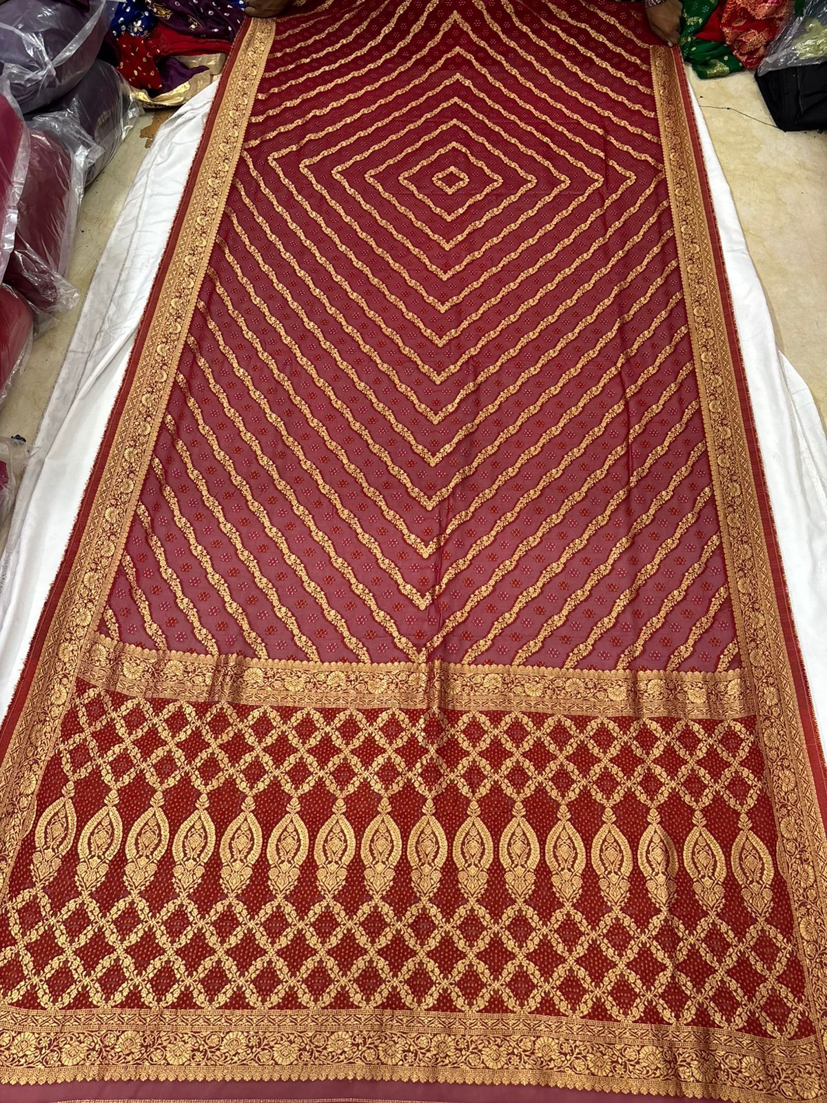 Banarasi Jangla Saree