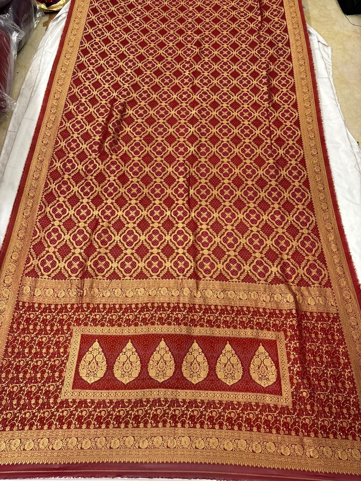 Banarasi Jangla Saree