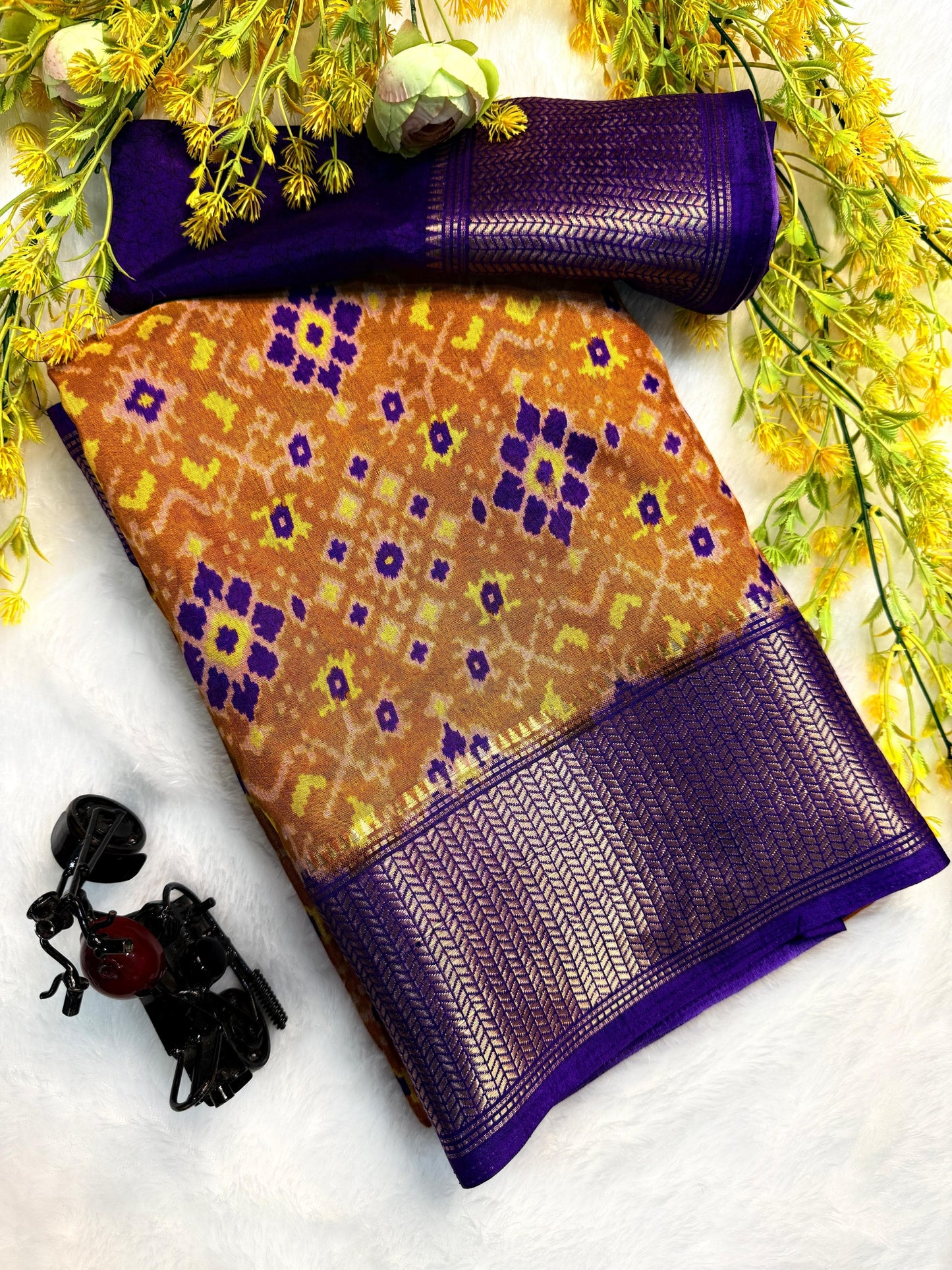 Pure Dola Silk Saree