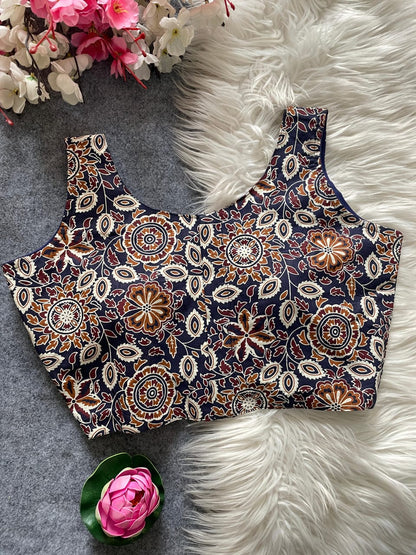Ajrakh Cotton Blouse