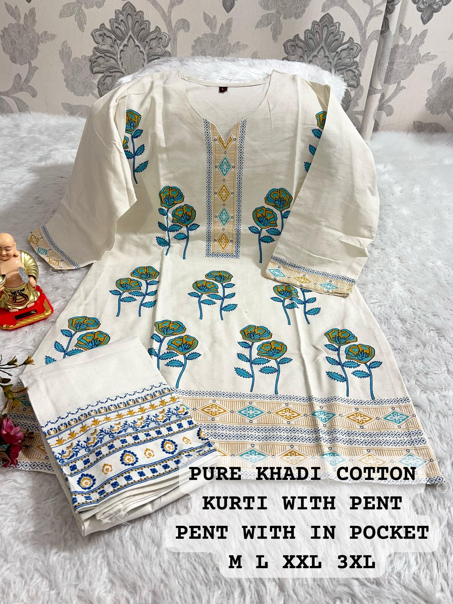 Khadi Cotton Co-ord Set
