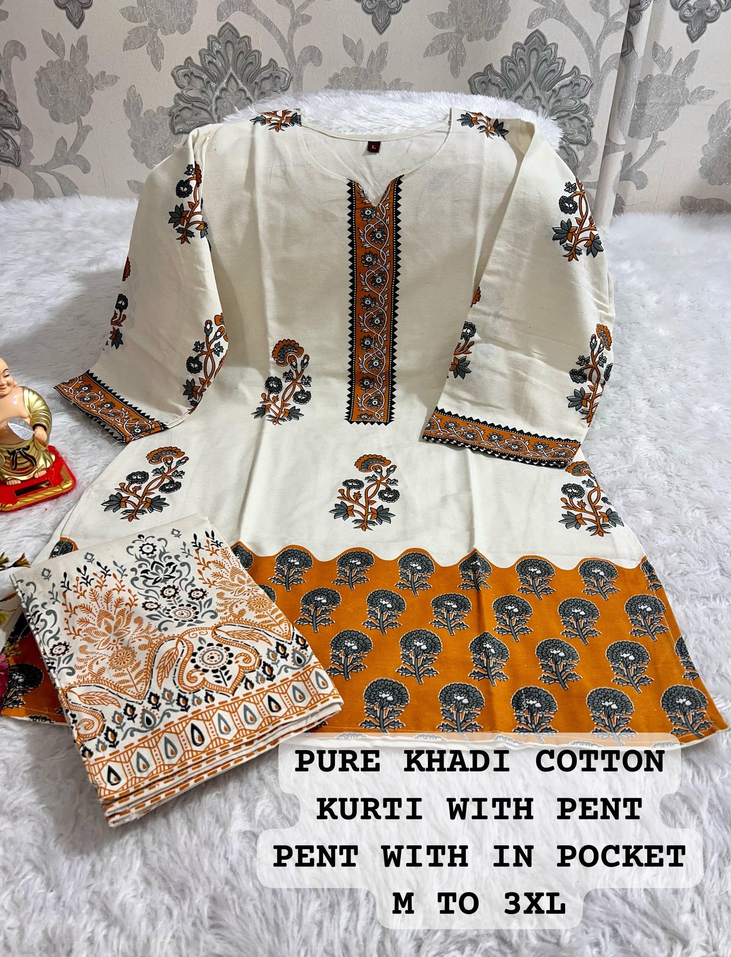 Khadi Cotton Co-ord Set