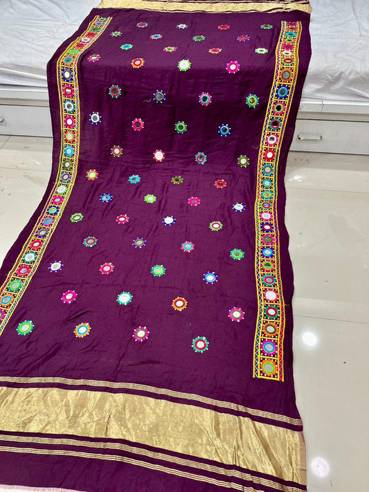 Navratri Special Mirror Dupatta