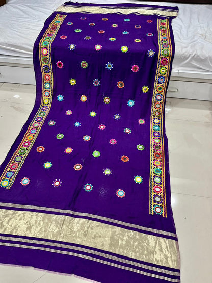 Navratri Special Mirror Dupatta