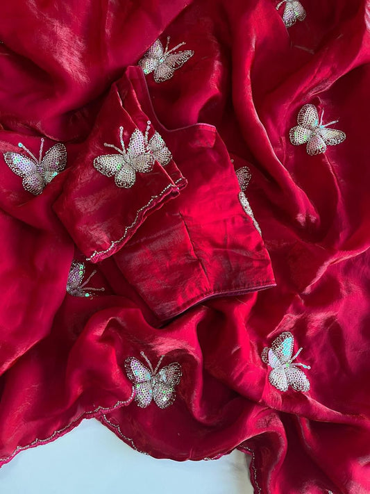 Space Silk Saree