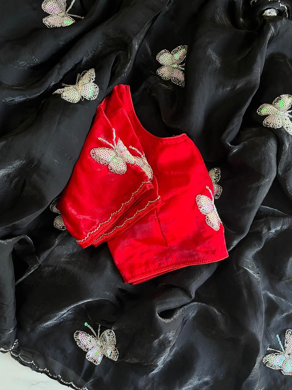 Space Silk Saree