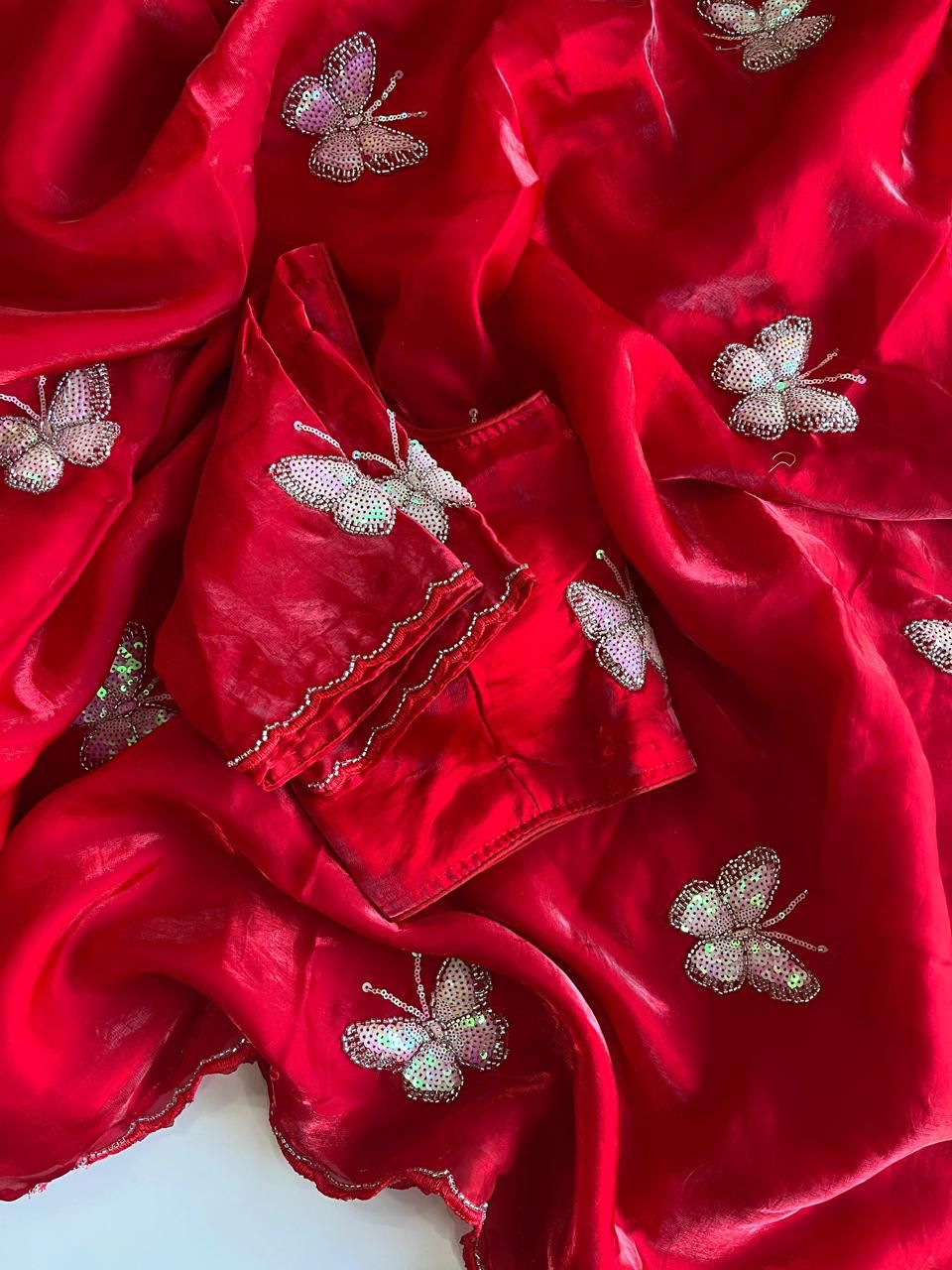 Space Silk Saree