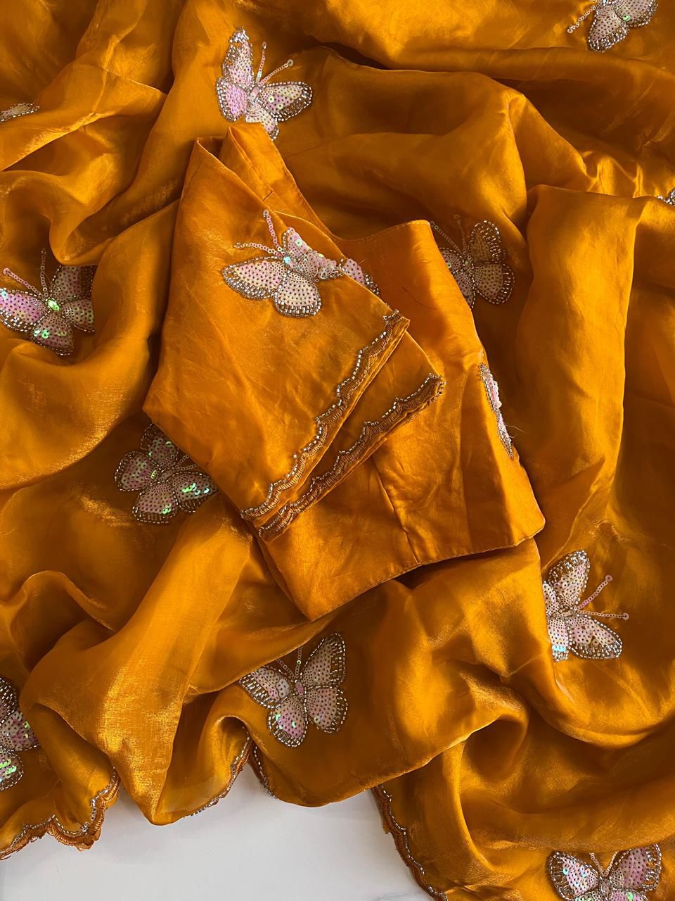 Space Silk Saree