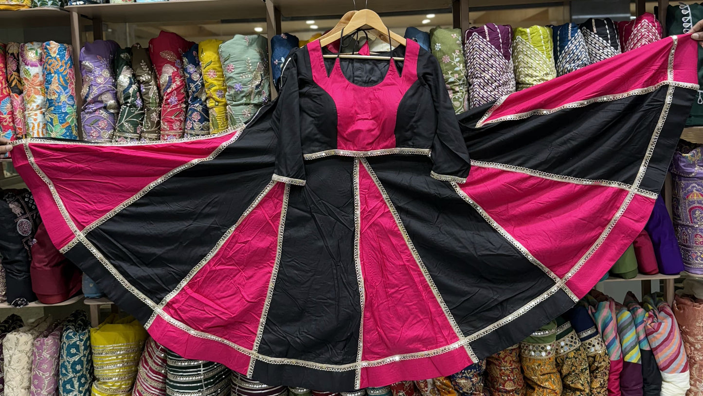 Navratri Roman Silk Chaniya Choli