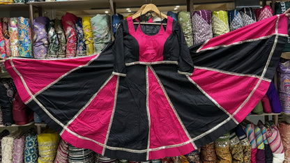 Navratri Roman Silk Chaniya Choli