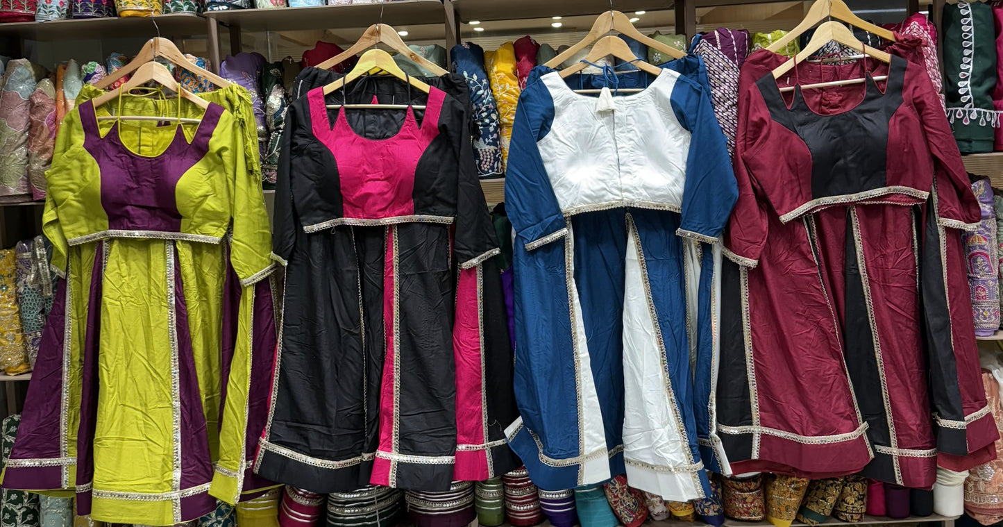Navratri Roman Silk Chaniya Choli