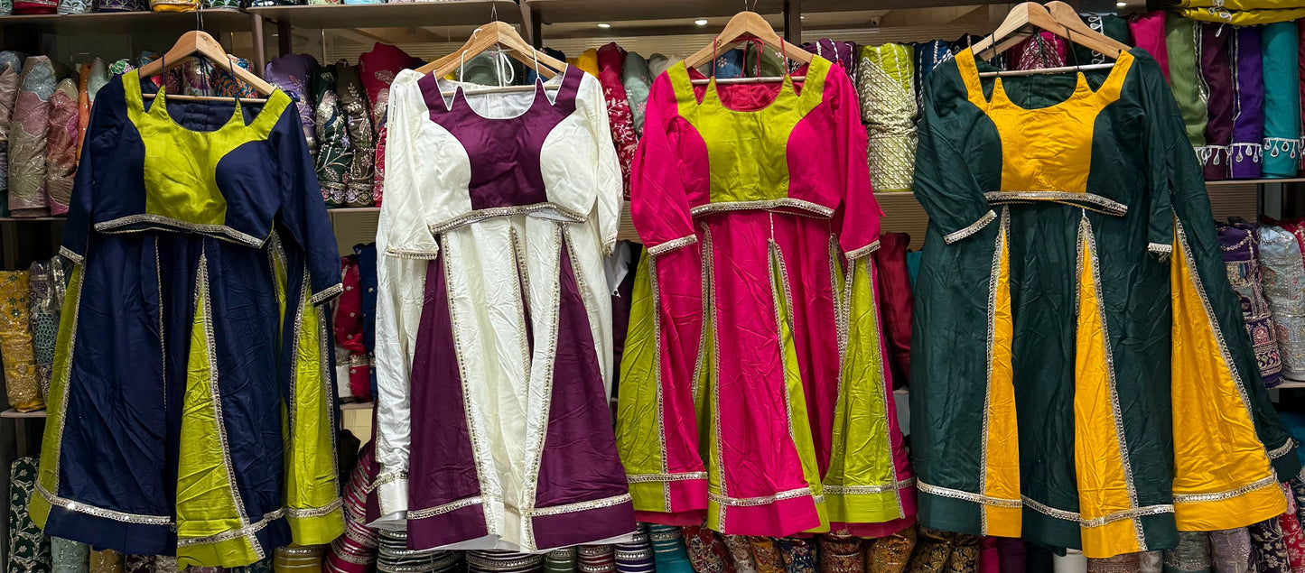 Navratri Roman Silk Chaniya Choli