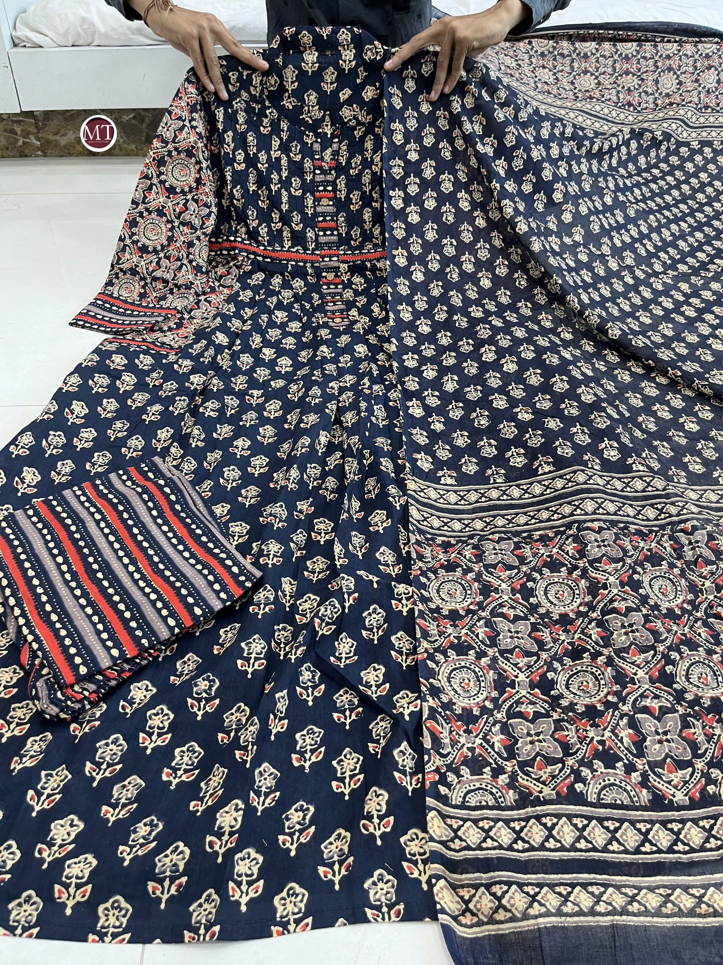 Pure Cotton Side Pocket Suit Set