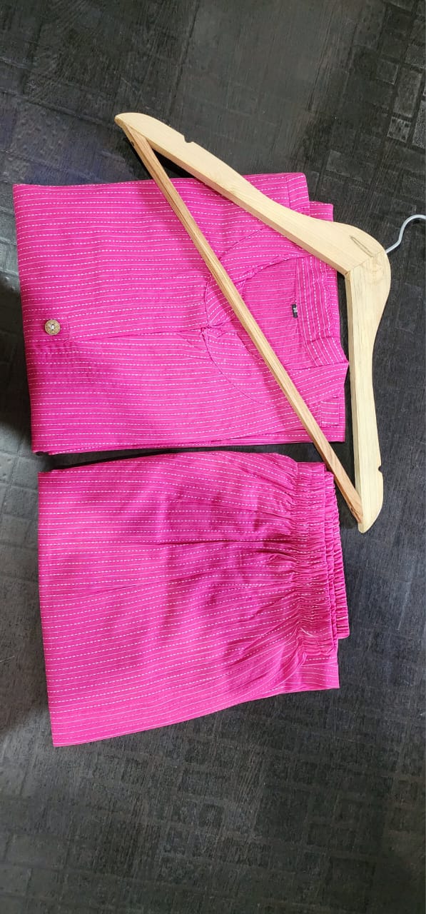 Khantha Fine Cotton Co-ord Set