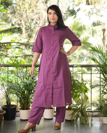 Khantha Fine Cotton Co-ord Set