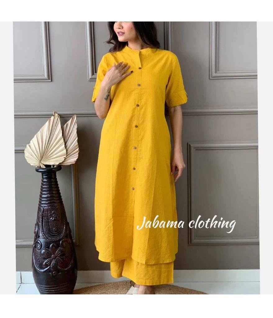 Khantha Fine Cotton Co-ord Set