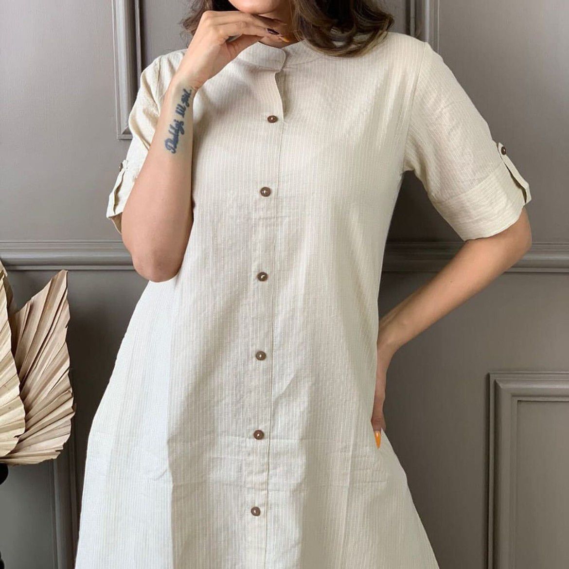 Khantha Fine Cotton Co-ord Set